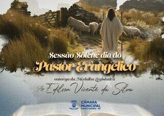 Câmara terá homenagem de pastor para pastor Câmara terá homenagem de pastor para pastor