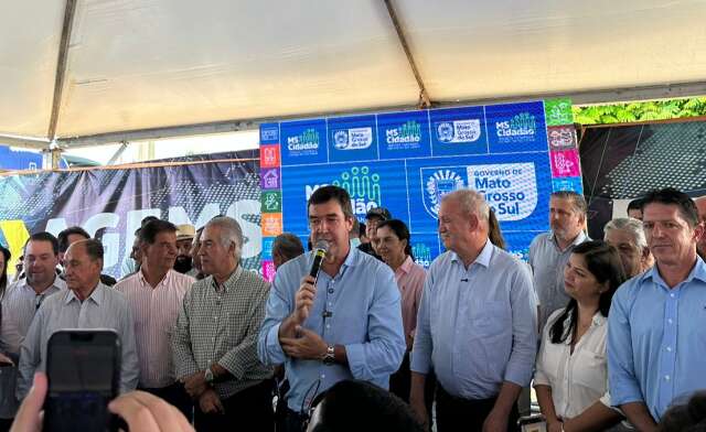 Em mutir&atilde;o, Riedel ressalta avan&ccedil;o na universaliza&ccedil;&atilde;o do saneamento de MS