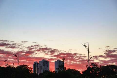 Domingo amanhece fresco, mas calor pode chegar a 34&deg;C em MS