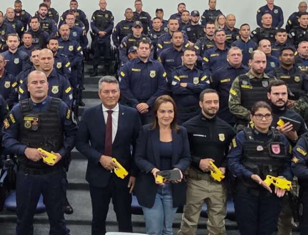 Capital recebe 2,4 milh&otilde;es para armas de choque, drones, viaturas e treinamento 