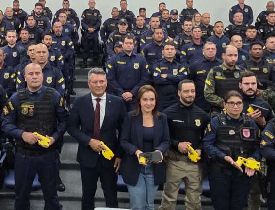 Capital recebe 2,4 milh&otilde;es para armas de choque, drones, viaturas e treinamento 