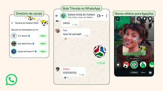 WhatsApp ganha emoji da bola da Copa de 2026 e fun&ccedil;&otilde;es tem&aacute;ticas