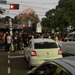 Tr&acirc;nsito congestiona durante prociss&atilde;o de Corpus Christi no Centro