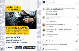 Golpista usa Funsat e Funtrab para anunciar vaga e motorista perde R$ 550