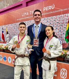 Atletas de MS conquistam ouro e bronze no Sul-Americano Cadete de Jud&ocirc;