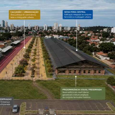 Feira Central pode mudar de local com R$ 40 milh&otilde;es investidos em complexo