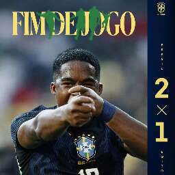 Endrick decide, Brasil vence Egito e fecha preparação para a Copa