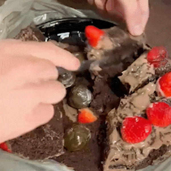 Idosa &eacute; flagrada com bolo de anivers&aacute;rio recheado com maconha para filho preso