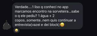 Mulher tamb&eacute;m sofre com homem liso que marca encontro sem ter um real