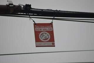Depois da rede el&eacute;trica, &ldquo;n&oacute;ias&rdquo; cobi&ccedil;am fios de carros em rua de oficinas