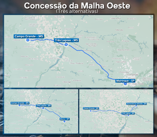 Governo quer destravar Malha Oeste com três cenários de concessão Governo quer destravar Malha Oeste com três cenários de concessão