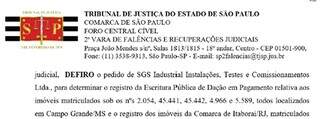 Multinacional assume área gigante de antiga empreiteira alvo da Lava Jato Multinacional assume área gigante de antiga empreiteira alvo da Lava Jato