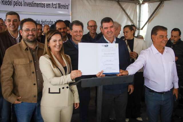 Aral Moreira recebe pacote de obras e investimentos de R$ 22 milh&otilde;es
