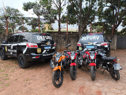 Grupo &eacute; preso com 6 motos em desmanche ap&oacute;s sequ&ecirc;ncia de furtos