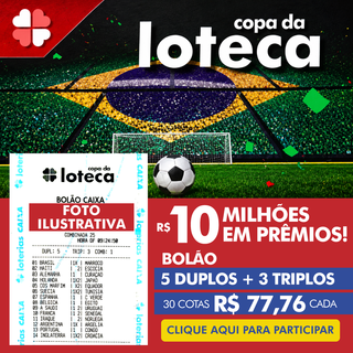 Loterias Caixa colocam mais de R$ 260 milhões em disputa neste mês Loterias Caixa colocam mais de R$ 260 milhões em disputa neste mês