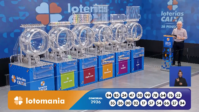 Veja as dezenas de hoje na Dupla Sena, Lotomania, Super Sete e mais