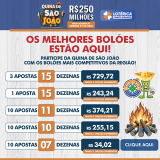 Loterias Caixa colocam mais de R$ 260 milhões em disputa neste mês Loterias Caixa colocam mais de R$ 260 milhões em disputa neste mês
