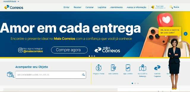 Falha em sistemas afeta atendimento em unidades dos Correios