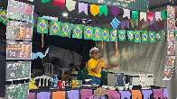 Em ritmo de "copa junina", arraial no Centro tem gostosuras de R$ 5 a R$ 40 
