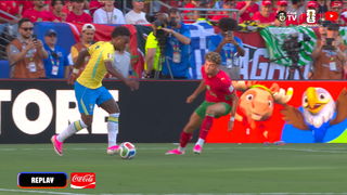 Vinícius Júnior marca golaço e Brasil empata na estreia contra Marrocos Vinícius Júnior marca golaço e Brasil empata na estreia contra Marrocos