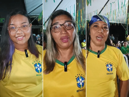 Estreia do Brasil na Copa mobiliza bairro em apoio a &Eacute;derson