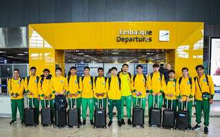 Time de MS apadrinhado por Oscar estreia com vitória no mundial de basquete Time de MS apadrinhado por Oscar estreia com vitória no mundial de basquete