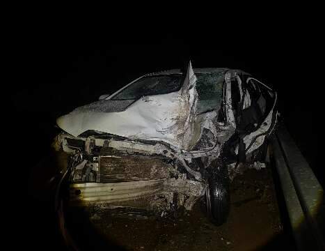 Homem morre preso &agrave;s ferragens ap&oacute;s batida entre carros em rodovia de Jardim