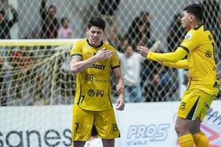 Time de MS vence na prorrogação e avança às quartas da Liga de Futsal Time de MS vence na prorrogação e avança às quartas da Liga de Futsal