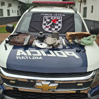 Suspeito de invadir casa e furtar R$ 42 mil &eacute; preso com pe&ccedil;as de ciclomotor