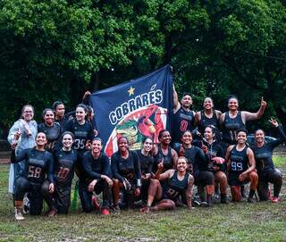 Time de MS conquista título regional do brasileiro de flag football na Capital Time de MS conquista título regional do brasileiro de flag football na Capital