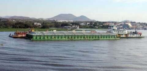 Hidrovia do Rio Paraguai movimenta 34% mais carga, mas receita cai 60% 