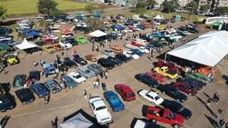 Pra&ccedil;a do Papa recebe encontro de carros antigos nos dias 15 e 16 de agosto