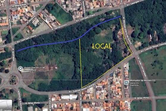 &Aacute;rea &agrave;s margens do C&oacute;rrego Bandeira tem barracos, lixo e dano ambiental