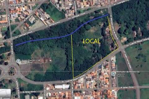 &Aacute;rea &agrave;s margens do C&oacute;rrego Bandeira tem barracos, lixo e dano ambiental