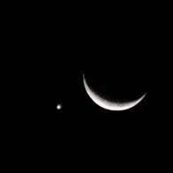 Fenômeno no céu aproxima Lua e Vênus no horizonte campo-grandense