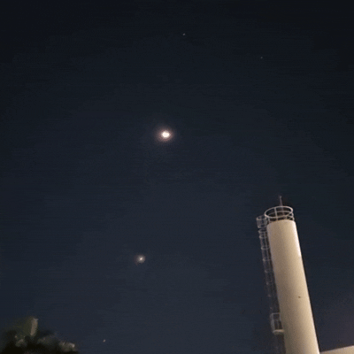 Perdeu o espet&aacute;culo no c&eacute;u ontem? Voc&ecirc; pode ter uma nova chance de observar hoje
