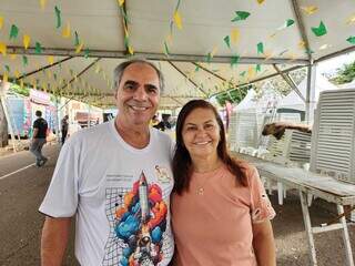 Casal organiza Festa da Padroeira h&aacute; 10 anos ainda espera passar o bast&atilde;o