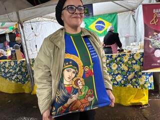 Fé na padroeira e torcida se misturam em dia de festa na Perpétuo Socorro Fé na padroeira e torcida se misturam em dia de festa na Perpétuo Socorro