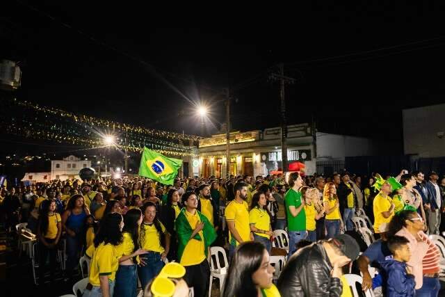 Chuva pode aparecer forte na Capital durante jogo do Brasil nesta noite