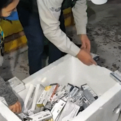 Vinte mil emagrecedores contrabandeados s&atilde;o incinerados em Dourados