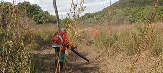 Com ajuda da comunidade, brigada previne incêndios na Serra do Amolar Com ajuda da comunidade, brigada previne incêndios na Serra do Amolar
