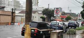 Motociclista &eacute; atingida por caminhonete e morre na Rua Maracaju