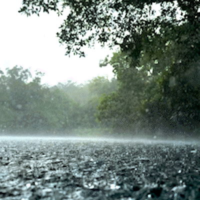 Rio da Prata mant&eacute;m &aacute;guas cristalinas mesmo sob chuva em Jardim
