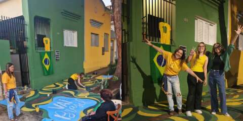 Coincid&ecirc;ncia transforma casas de 60 anos em trecho mais torcedor da rua