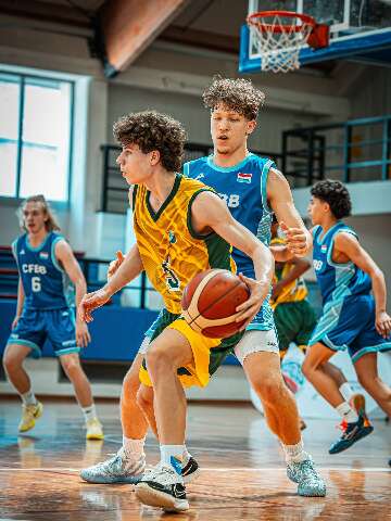 Time de Ponta Por&atilde; encerra campanha no mundial escolar de basquete em 15&ordm; lugar
