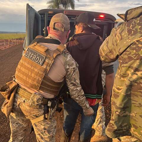 Foragido condenado por homic&iacute;dio &eacute; preso durante opera&ccedil;&atilde;o na fronteira