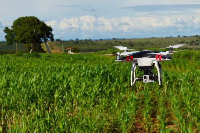 Mato Grosso do Sul está entre os 10 estados que mais usam drones no agronegócio