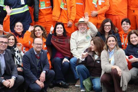 Lula visita canteiro da UFN3 em Tr&ecirc;s Lagoas antes de ato com a Petrobras