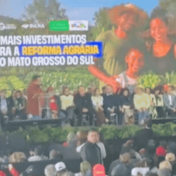 Assentados recebem Lula com reivindica&ccedil;&otilde;es por obras e agroind&uacute;stria