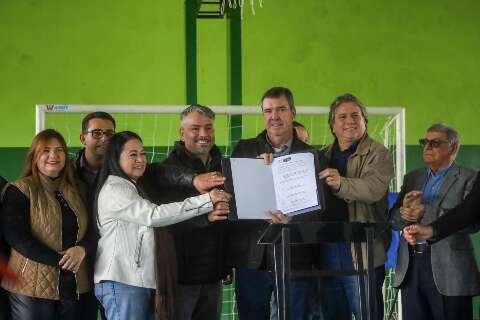 Governo entrega reforma de escola e avan&ccedil;a em obras em Santa Rita do Pardo